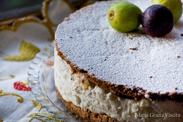 Torta ricotta e fichi