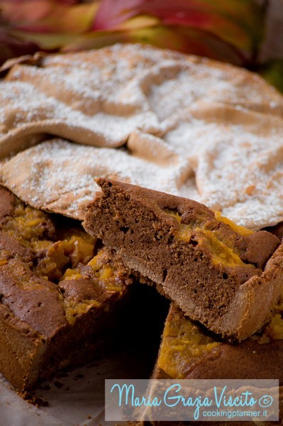 Frangipane di castagne e cachi-mela