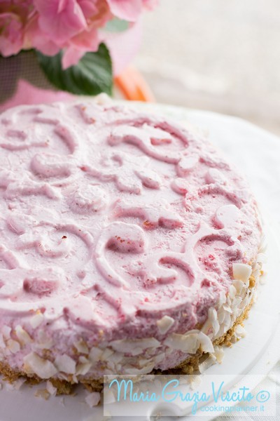 Mousse fragole e cocco 