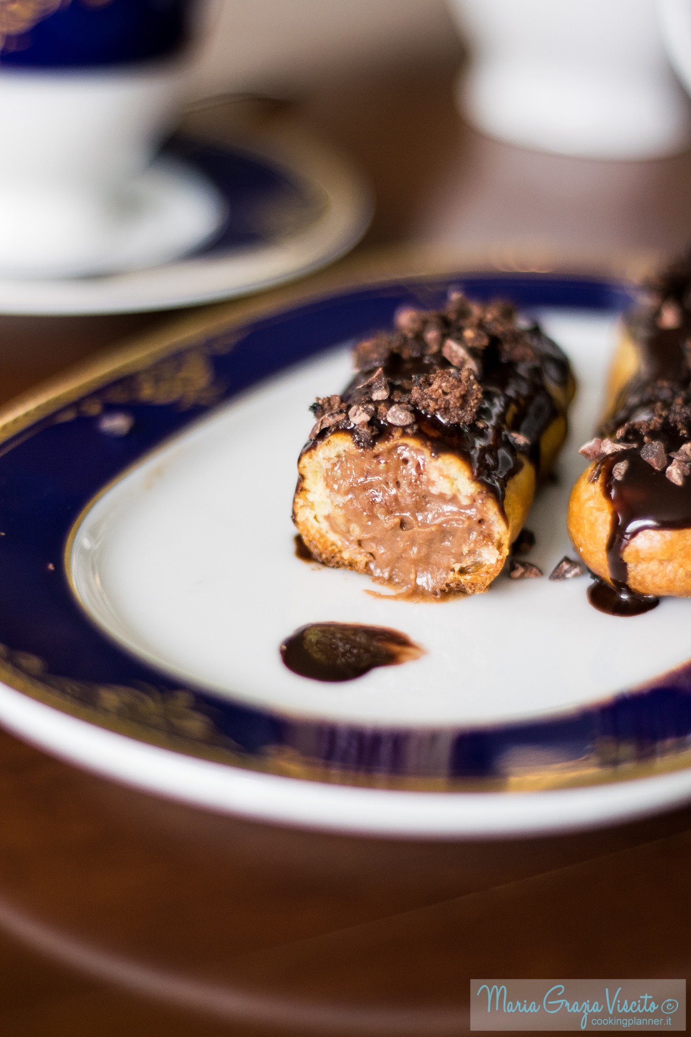 Eclair au chocolat grand crue di Chris Adam