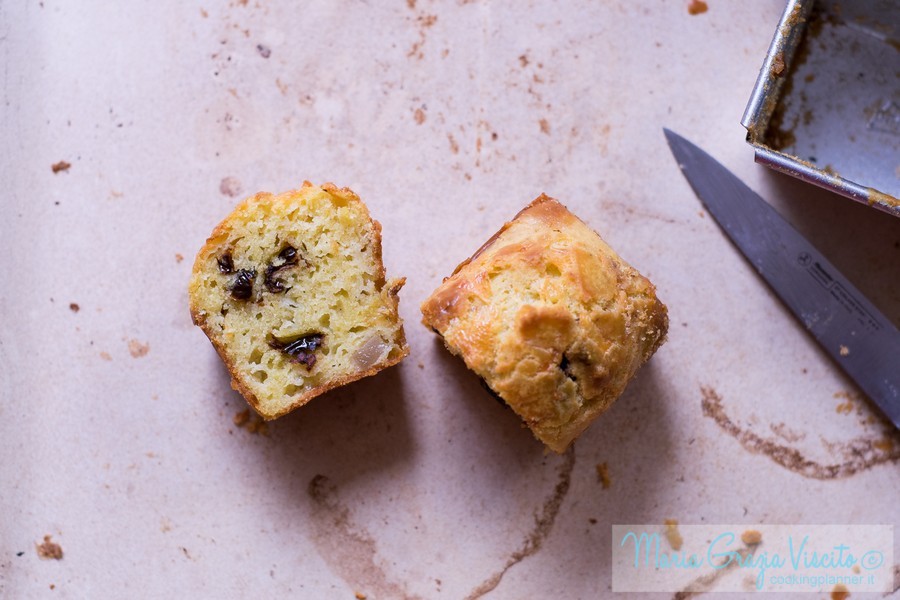 Cake salato pomodori secchi e guanciale