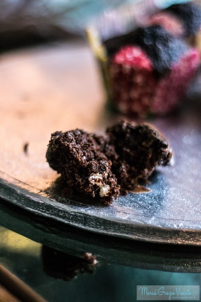Muffin cioccolato e noce di cocco (la base presa e modificata dal libro Muffin di Marc Grossmann)