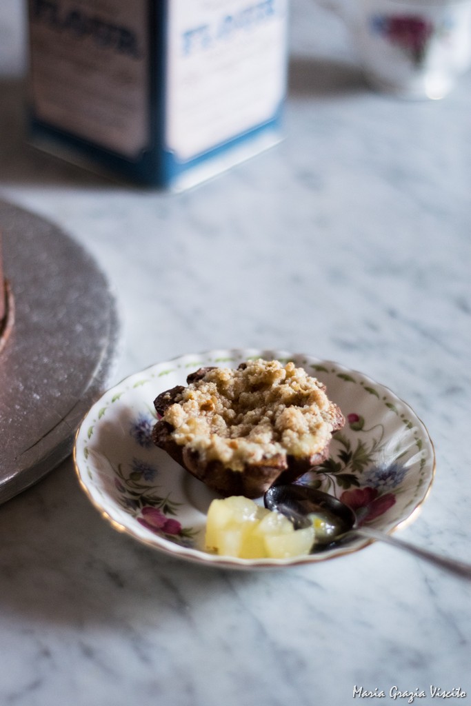 Crostata cacao, ricotta e pere