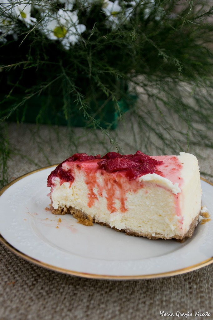 New York style Cheesecake di Martha Stewart